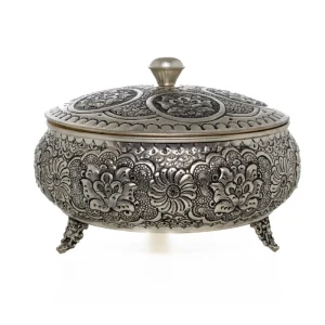 Floral Copper Vessel Kerman